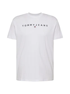Tommy Jeans T-Shirt schwarz/weiß