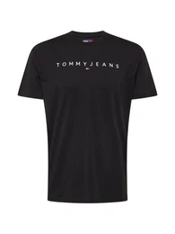 T-Shirt rot / schwarz / wei