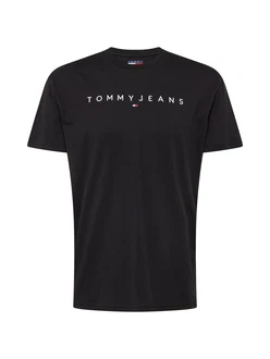 Tommy Jeans T-Shirt rot/schwarz/weiß