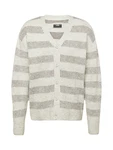 JACK & JONES Strickjacke JCOSPACE dunkelgrau/graumeliert
