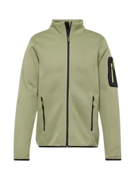 Funktionsfleecejacke 'BREDSTEDT' grn / schwarz