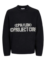 Pullover 'JCOJAKE' schwarz / wei