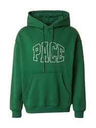 Pacemaker Sweatshirt 'Leonas' (GOTS) dunkelgrn/weiß