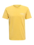 WRANGLER T-Shirt 'GRAPHIC TEE' gelb/weiß
