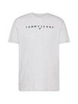 Tommy Jeans T-Shirt graumeliert/schwarz