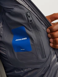 JACK & JONES Weste 'JORVestebro' dunkelgrau