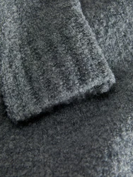 Jack & Jones Strickpullover JORAXEL KNIT CREW NECK dunkelgrau