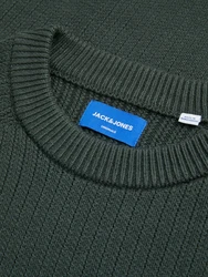 JACK & JONES Pullover 'JORACE' tanne