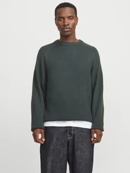 JACK & JONES Pullover 'JORACE' tanne