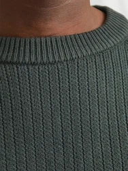 JACK & JONES Pullover 'JORACE' tanne