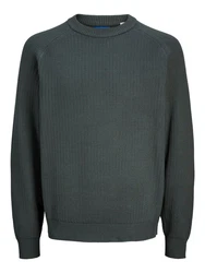 JACK & JONES Pullover 'JORACE' tanne