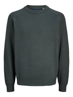 JACK & JONES Pullover 'JORACE' tanne