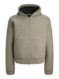 Sweatjacke 'JCOTerrain' graumeliert