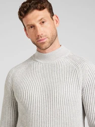 BOSS Pullover Kearth hellgrau