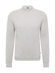 BOSS Pullover Kearth hellgrau