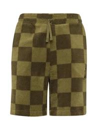 Shorts 'Nustine' oliv / dunkelgrn