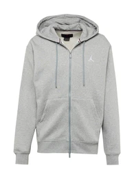 Sweatjacke graumeliert