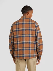BLEND Jacke blau/cognac