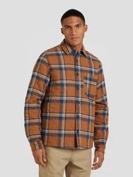 BLEND Jacke blau/cognac