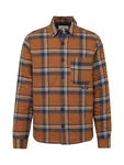BLEND Jacke blau/cognac