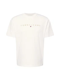 T-Shirt goldgelb / wei