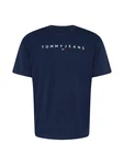 Tommy Jeans T-Shirt dunkelblau / weiß