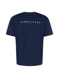 T-Shirt dunkelblau / wei