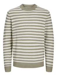 Pullover 'JOREaton' ecru / schilf