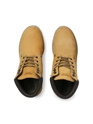 JACK & JONES Schnürboots 'JFWSTANTON' honig/schwarz