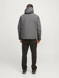 Jack & Jones Outdoorjacke JCOSUMMIT grau