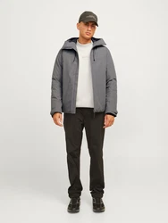 Jack & Jones Outdoorjacke JCOSUMMIT grau