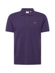LEVI'S Poloshirt 'Housemark Polo' brombeer/rot/weiß LEVI'S Poloshirt 'Housemark Polo' brombeer/rot/weiß