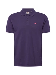 LEVI'S Poloshirt 'Housemark Polo' brombeer/rot/weiß