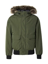 Superdry Jacke Everest oliv/schwarz