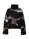 florence by mills exclusive for ABOUT YOU Pulover 'Toasted Marshmallow'  temno siva / majnica / črna