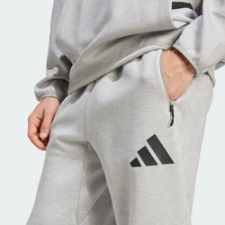 ADIDAS SPORTSWEAR Sporthose 'Z.N.E.' graumeliert/schwarz