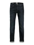 JACK & JONES Jeans JJIClark JJOriginal dunkelblau/braun