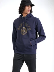 GANT Sweatshirt Hoodie marine/gelb