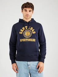 Gant Sweatshirt FRONT GRAPHIC SWEAT HOODIE navy/gelb/weiß