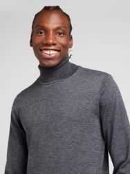 Blend Pullover 'Bruton' (1-tlg) schwarzmeliert