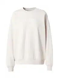 Sportska sweater majica 'Club' bež siva / bijela