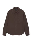 Pull&Bear Hemd Grau/Dunkelbraun/Khaki/Braun/Grau/Dunkelbraun/Khaki/Braun