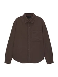 Pull&Bear Hemd Grau/Dunkelbraun/Khaki/Braun/Grau/Dunkelbraun/Khaki/Braun