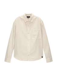 Pull&Bear Hemd pastellgelb