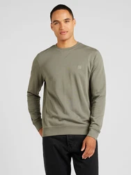 BOSS Sweatshirt 'Westart' Khaki/Dunkelgrün/Grau/Braun