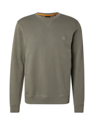 BOSS Sweatshirt 'Westart' Khaki/Dunkelgrün/Grau/Braun