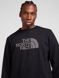 The North Face Drew Peak Crew Pullover hellgrau/schwarz