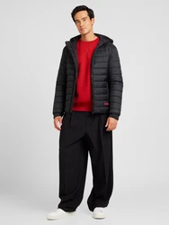 HUGO Jacke 'Brent2441' rot/schwarz