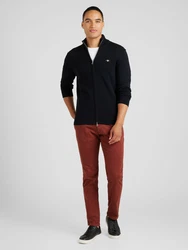 Gant Strickjacke CASUAL COTTON ZIP CARDIGAN schwarz