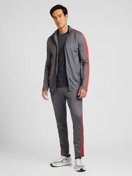NIKE Trainingsanzug 'Academy23' dunkelgrau/rot